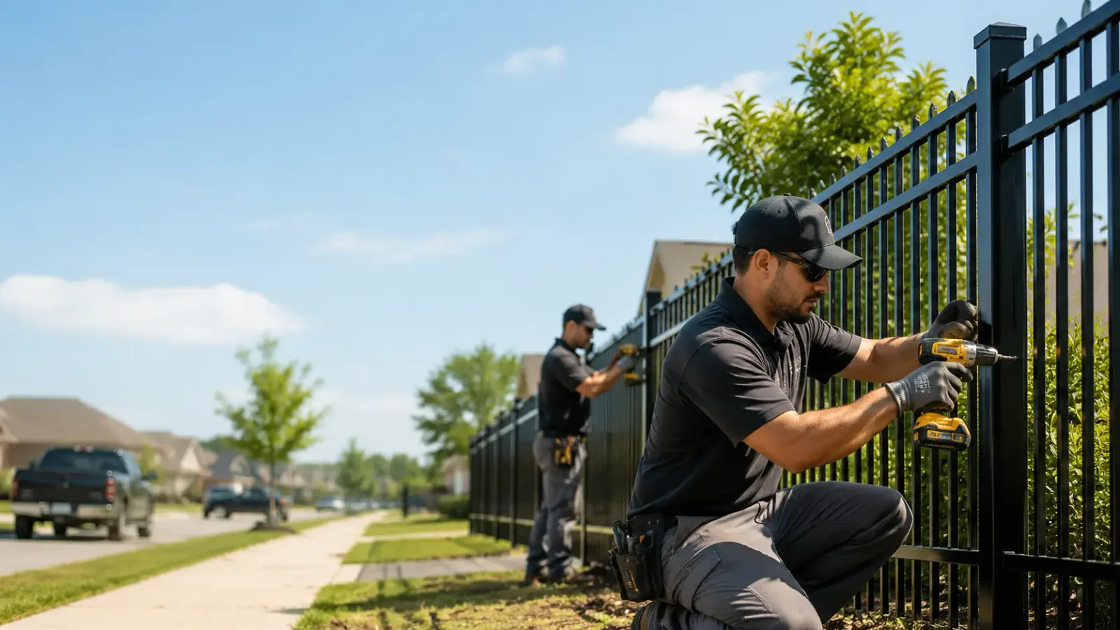 Metal Fence Installation in Mcbain, MI